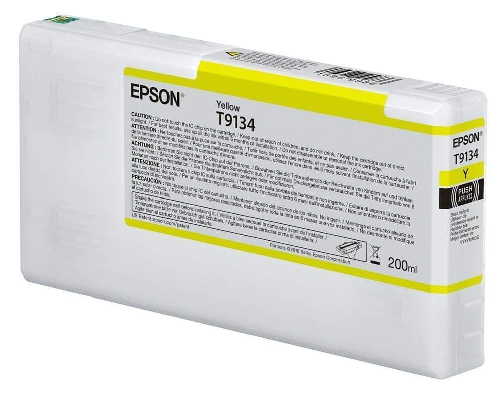 Касета с жълто мастило Epson T9134 (200 ml)