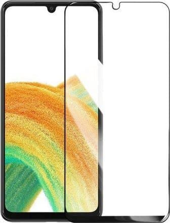 Калено стъклено защитно покритие за дисплея на Samsung Galaxy A33 - Baseus Diamond Tempered Glass Film (0.30mm) (черен-прозрачен)