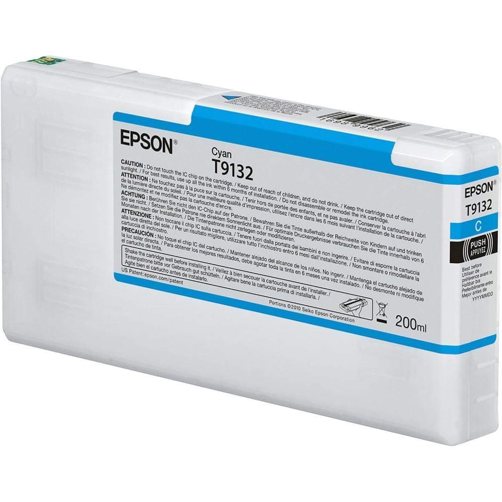 Epson T9132 Циан касета с мастило (200 ml)