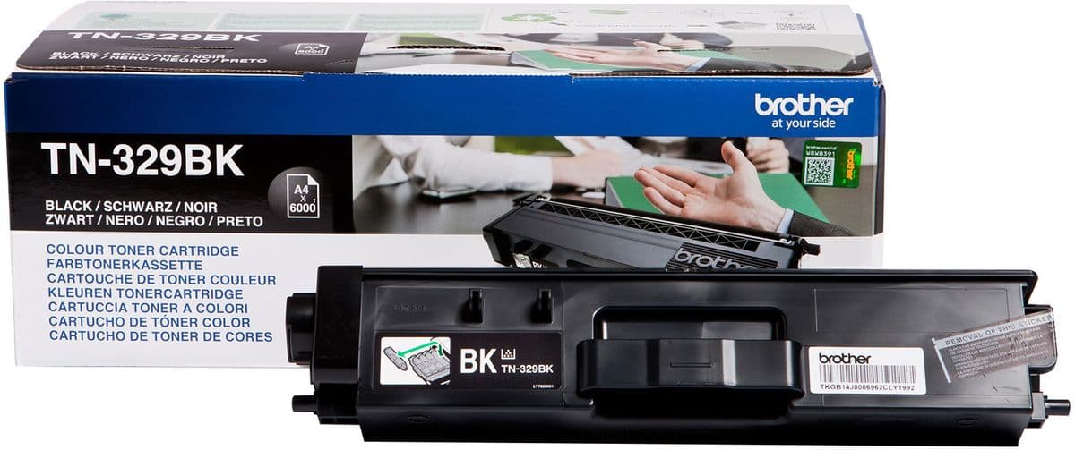 Brother TN-329BK Toner Cartridge Super High Yield