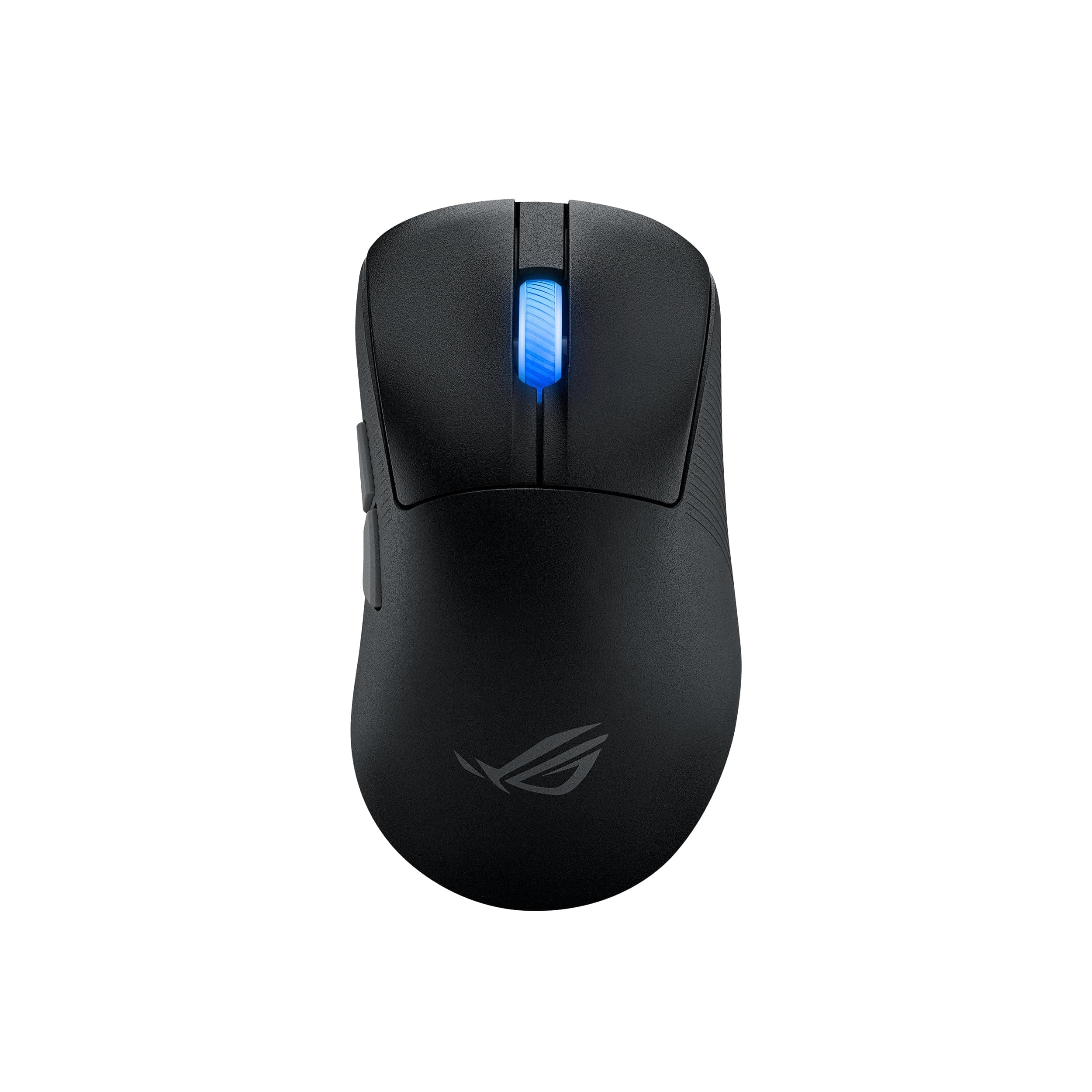 Мишка Asus ROG Keris II Ace, оптична (42 000dpi), жична/безжична, USB, Wireless, Bluetooth, черна, ROG AimPoint Pro сензор, ROG 100M Optical Micro суич, подсветка