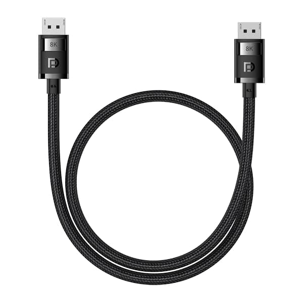 Кабел DisplayPort към DisplayPort с поддръжка на 8K (100 см) - Baseus High Definition DisplayPort to DisplayPort Cable 8K (черен)