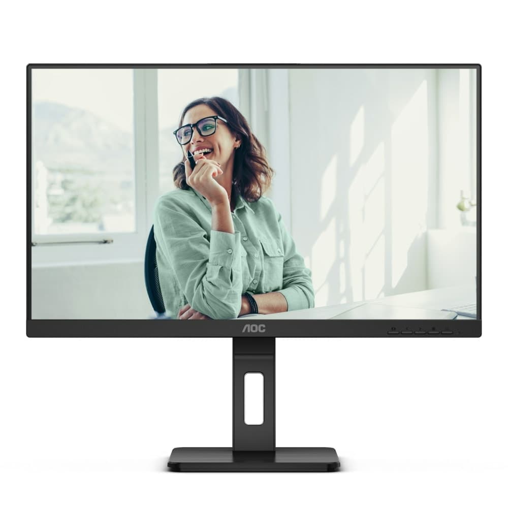 AOC 24P3CV, 23.8" IPS WLED, 1920x1080@75Hz, 4ms GtG, 300cd m/2, 1000:1, 50M:1 DCR, Adaptive Sync, FlickerFree, Low Blue Light, 2Wx2, Tilt, Height Adjust, Pivot, Swivel, HDMI, DP, USB hub