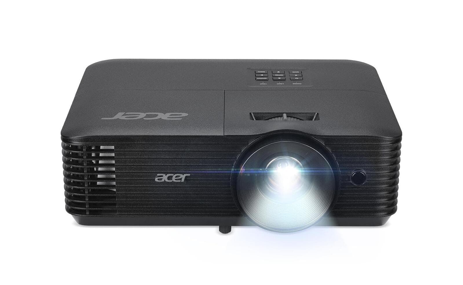 Acer Projector X1228Hn, DLP, XGA (1024x768), 4800 ANSI Lm, 20 000:1, 3D, Auto keystone, HDMI, VGA in/out, RCA, RS232, Audio in/out, DC Out (5V/1A), RG-45, 3W Speaker, 2.7kg, Black