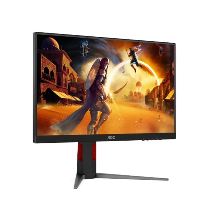 AOC 24G4HA, 23.8" IPS WLED, 1920x1080@200Hz, 1ms GtG, 0.5ms MPRT, 300cd m/2, 1000:1, 80M:1 DCR, Adaptive Sync, FlickerFree, Low Blue Light, 2Wx2, Tilt, Height Adjust, Pivot, Swivel, 2xHDMI, DP