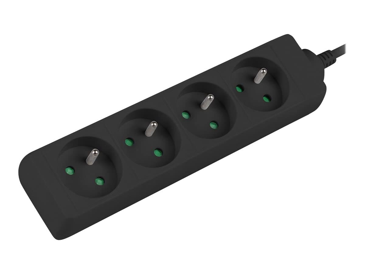 Lanberg power strip 1m, 4 sockets,s for UPS system