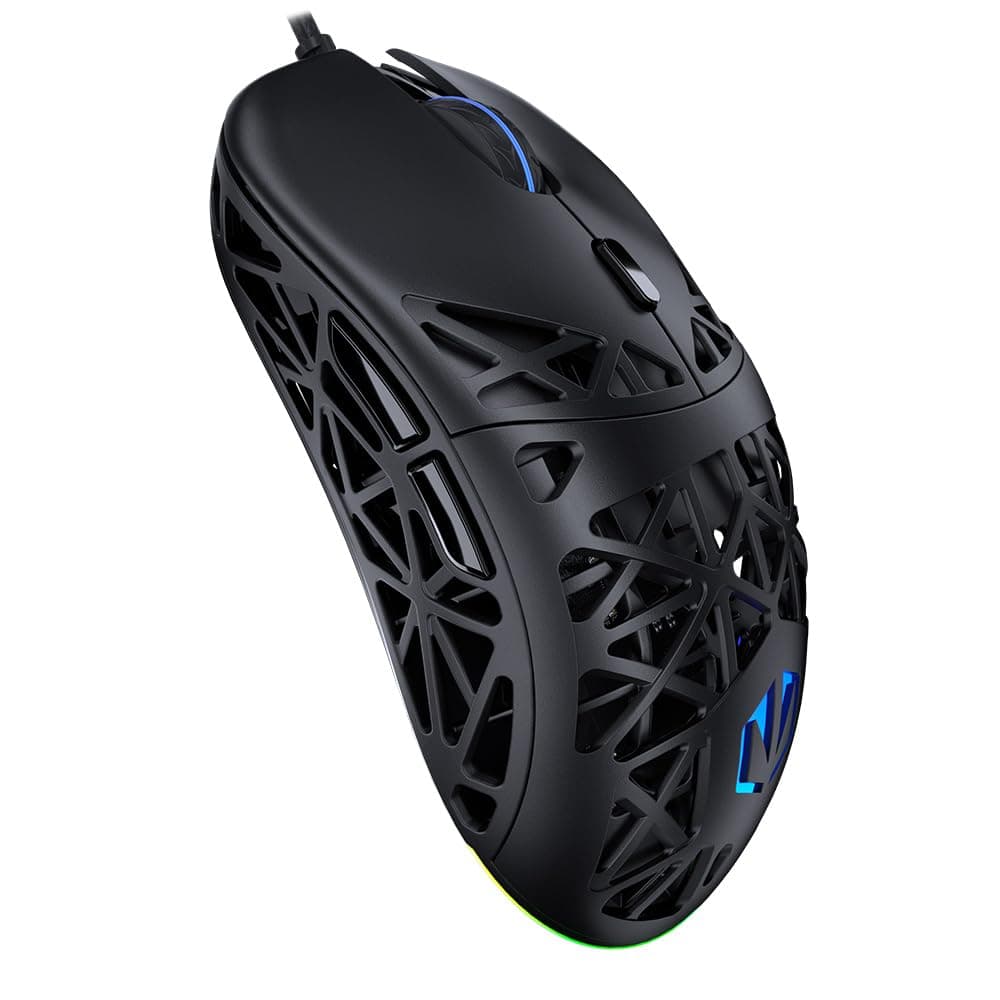 Мишка Endorfy LIV, оптична (12 000 dpi), USB, черна, гейминг, PixArt PAW3311 сензор