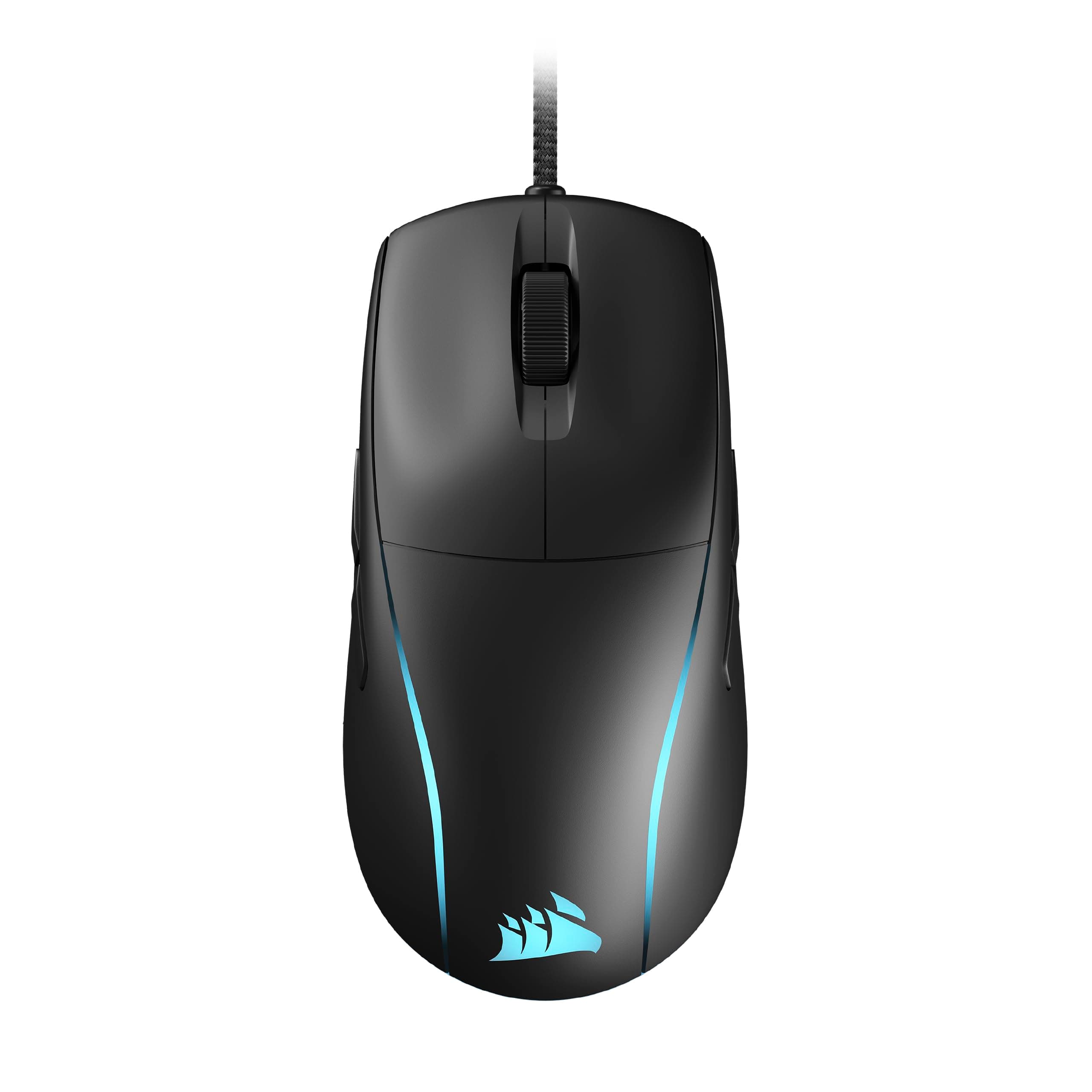 Мишка Corsair M75 Lightweight, оптична (26 000 dpi), USB, черна, гейминг, Marksman 26K сензор