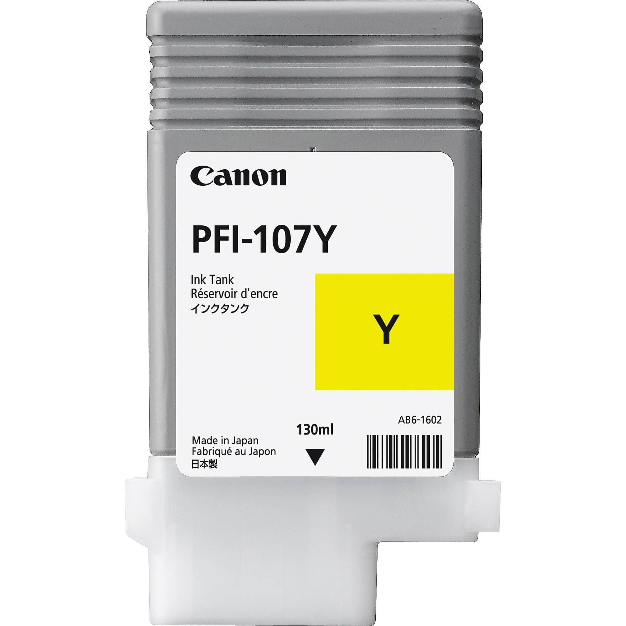 Canon PFI-107, Yellow