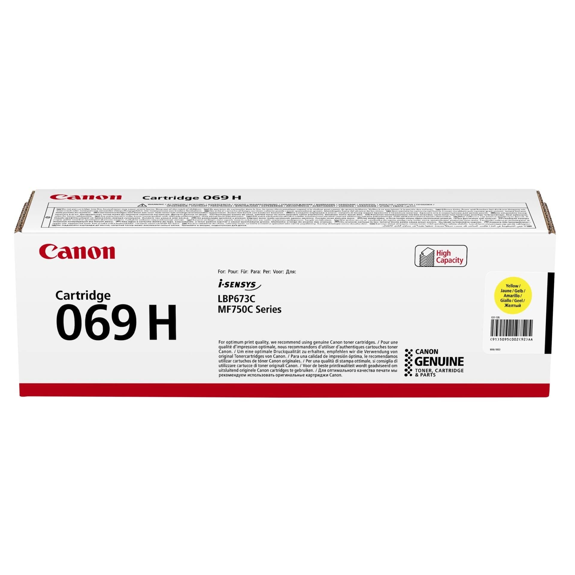 Canon CRG-069H Y