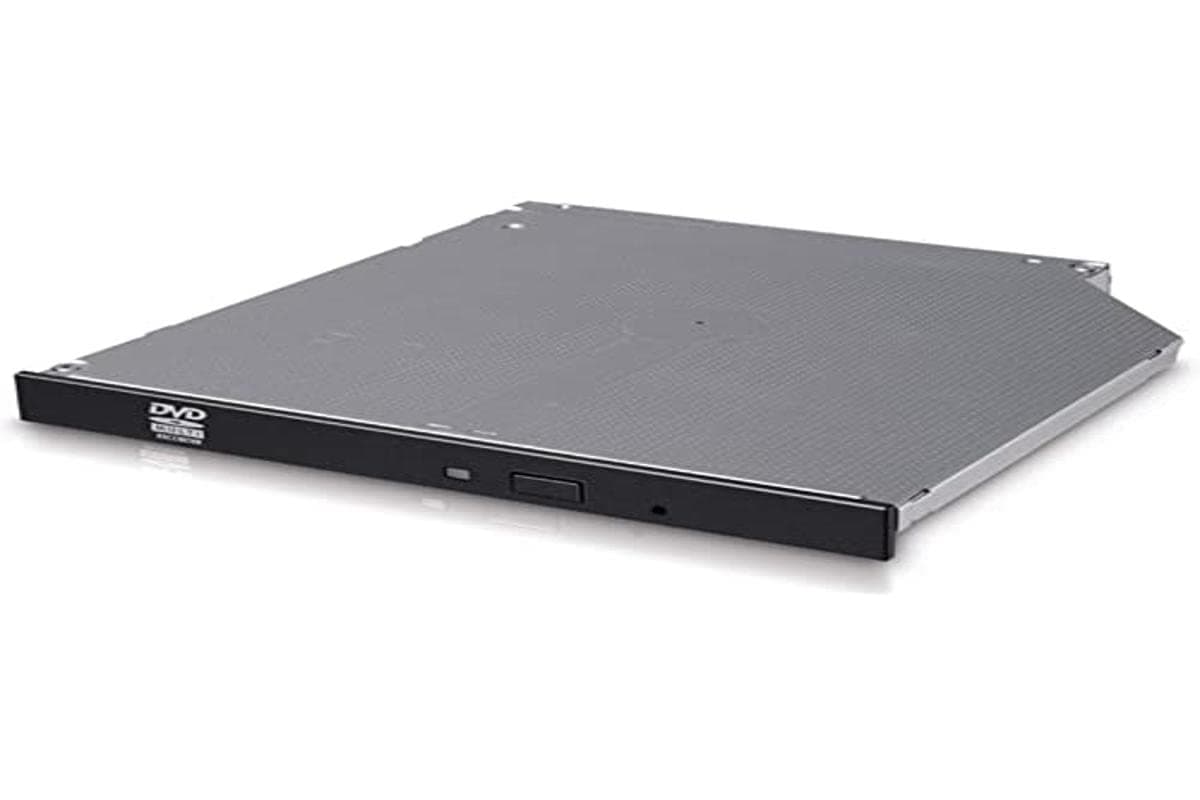 LG Hitachi-LG GUD1N Slim Internal 9.5mm DVD-RW, Super Multi, Double Layer, M-Disk Support, Black