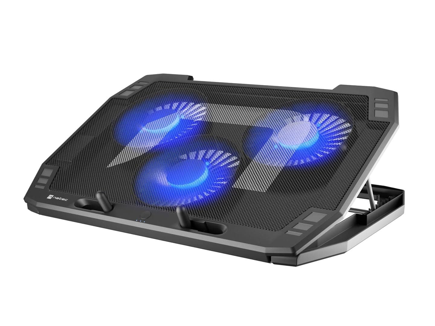Natec Laptop Cooling Pad Oriole 15.6-17.3" 3 Fans, Led Light, 2 USB