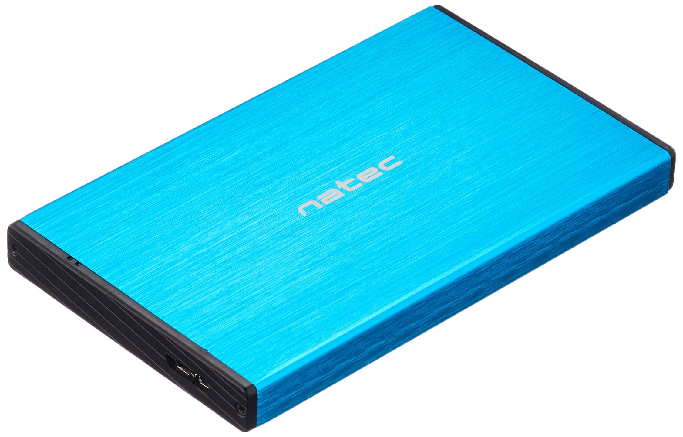 Natec External HDD/SSD Enclosure Rhino Go SATA 2.5" USB 3.0 Blue