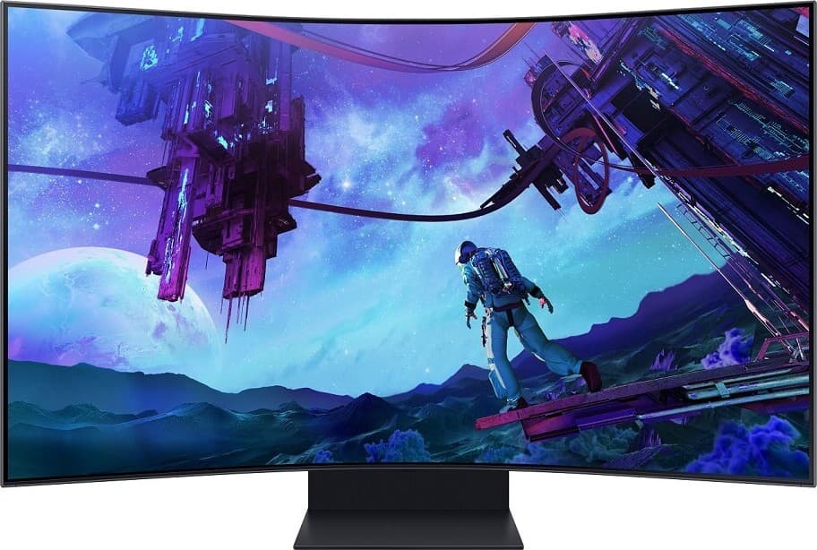 Samsung 55CG970 55" Odyssey Ark Curved VA 3840x2160 1ms 165Hz DP HDMI USB Черен