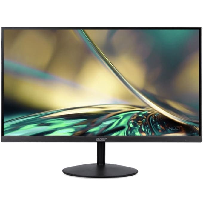 Acer SA222QEbi 21.5" IPS Wide, LED, ZeroFrame, FHD 1920x1080, FreeSync, AG, 1ms (VRB), 100Hz, Ultra-thin, 100M:1, 250 cd/m2, VGA, HDMI, Tilt, Bluelight shield, Flicker-Less, Acer Display Widget, Kensington Security, VESA, Black