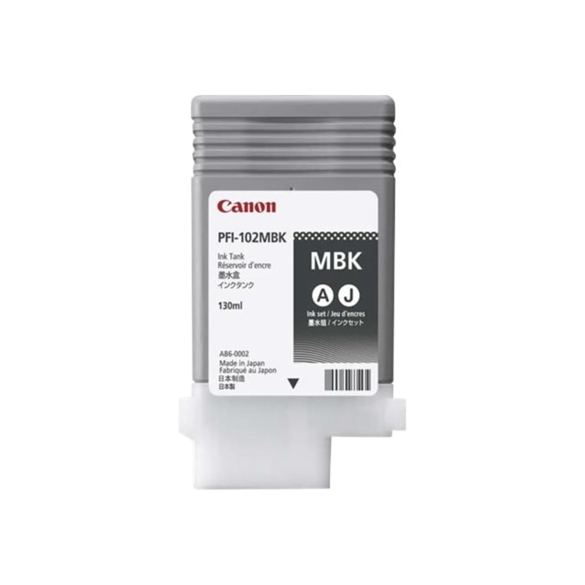 Canon Pigment Ink Tank PFI-102, Matte Black