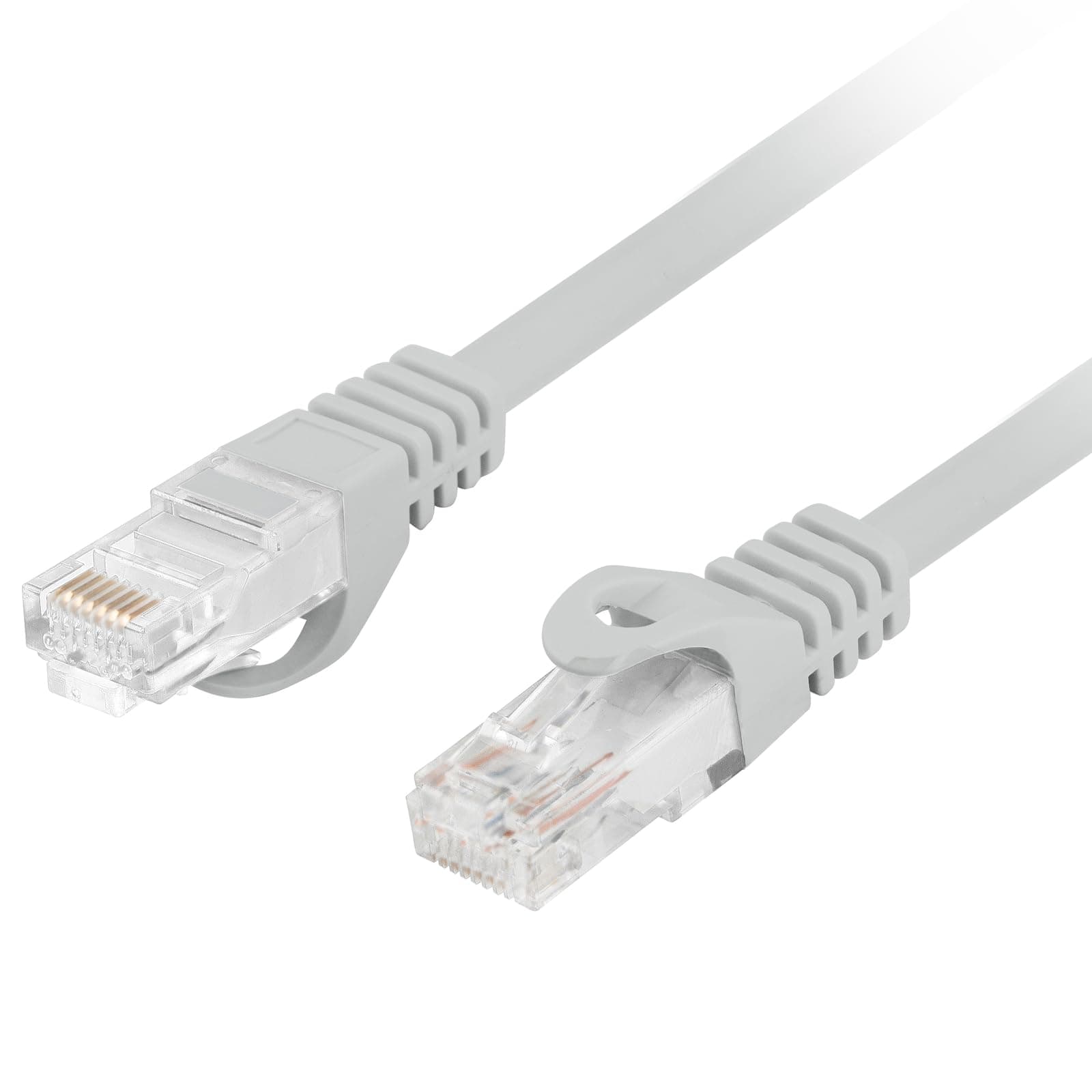 Lanberg patchcord CAT.6 UTP LSZH CCA 1m Fluke Passed, Grey