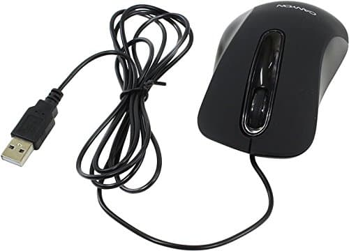 Мишка Canyon CNE-CMS2, черна, оптична, 800 dpi, USB