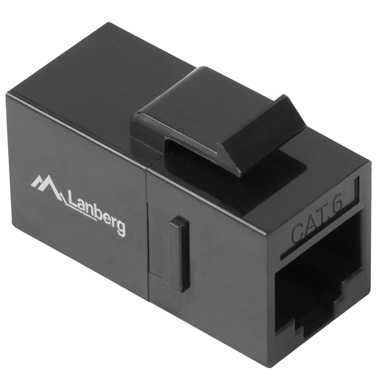 Lanberg feed-trru keystone connector RJ45->RJ45 UTP CAT.6
