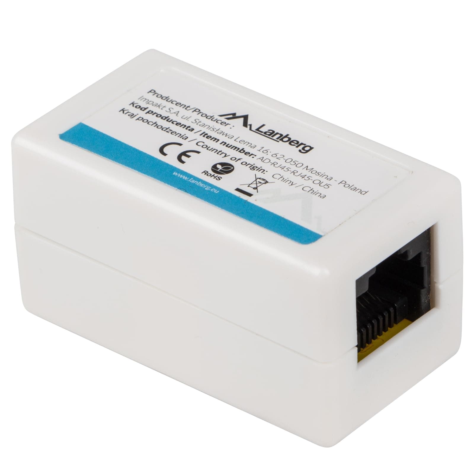 Lanberg RJ-45 inline coupler CAT.6