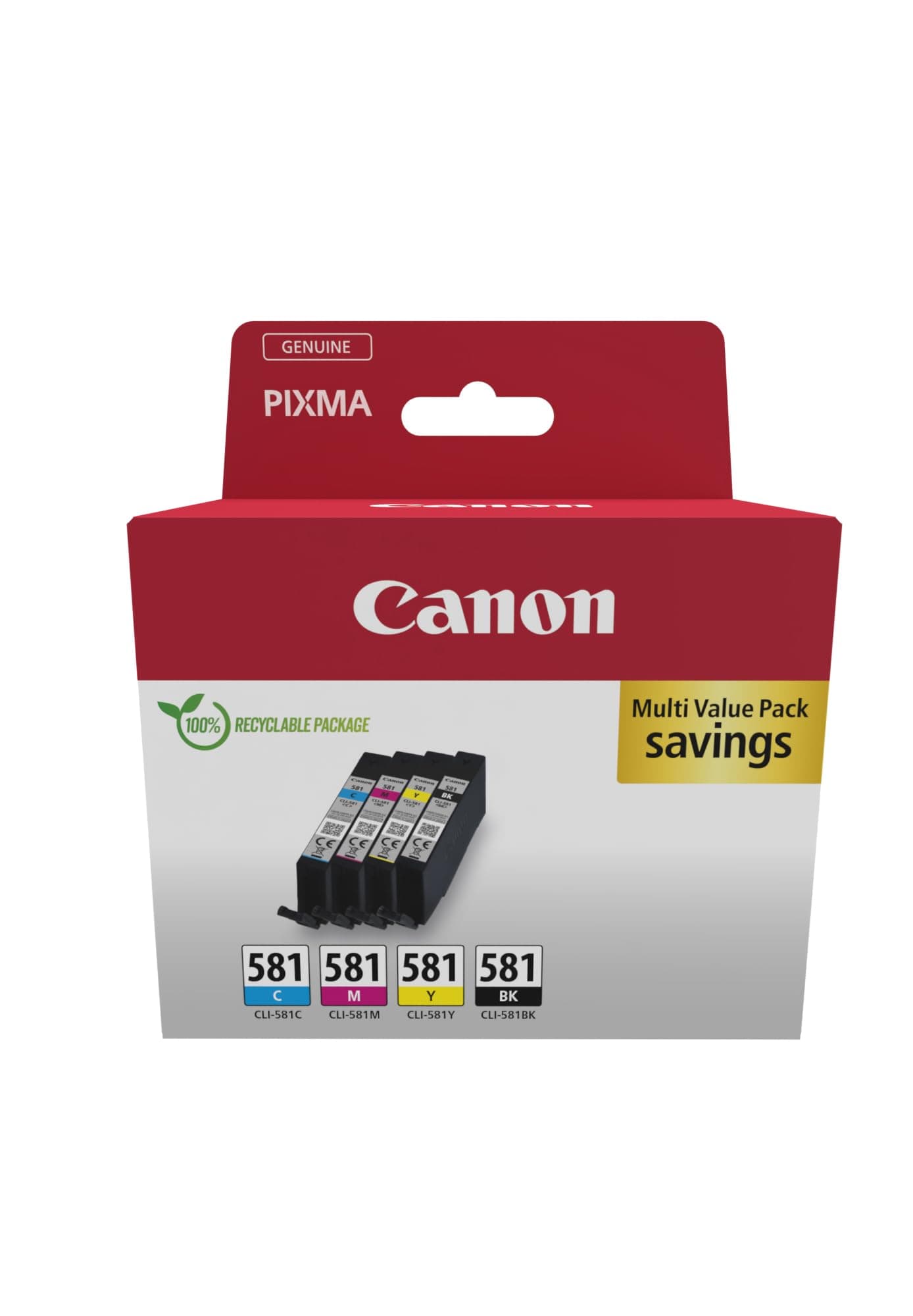 Canon CLI-581 C/M/Y/BK Multi Pack