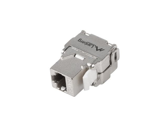 Lanberg keystone toolless module RJ45 180° FTP CAT.5e