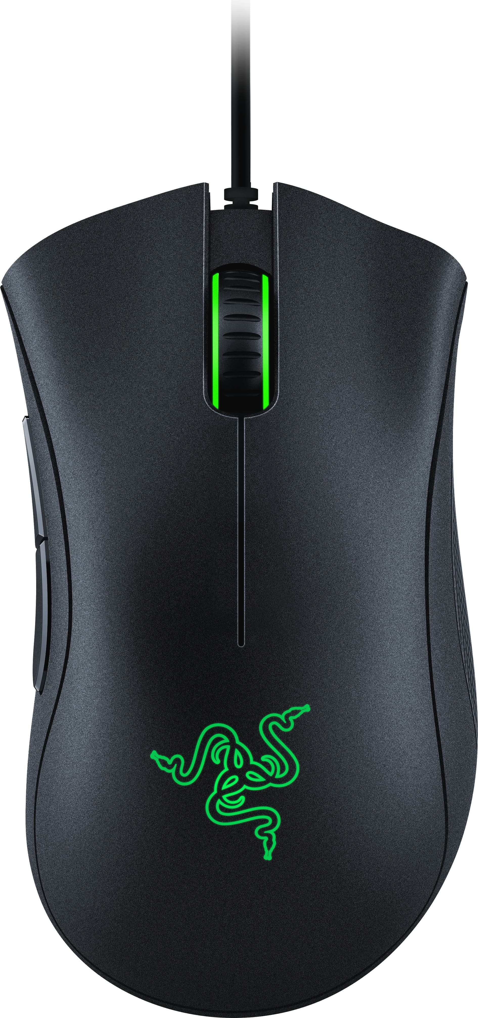 Мишка Razer DeathAdder Essential (RZ01-03850100-R3M1), гейминг, оптична (6400 dpi), USB, черна, подсветка, Razer Mechanical Mouse Switches