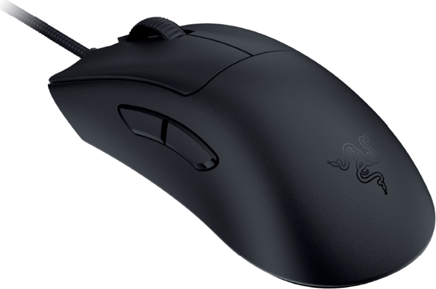 Мишка Razer DeathAdder V3 (RZ01-04640100-R3M1), оптична (30 000 DPI), USB, черна, гейминг, 6 програмируеми бутона