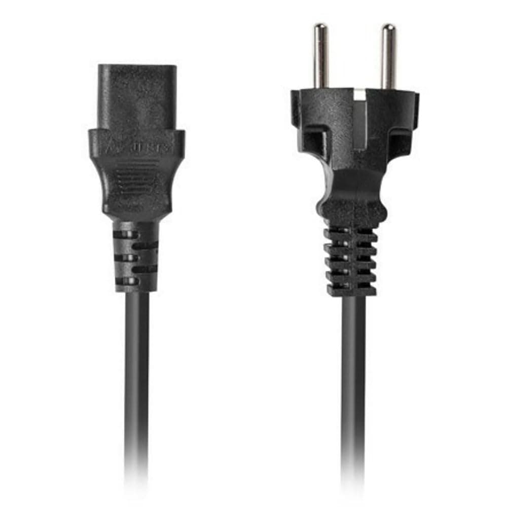 Lanberg CEE 7/7 -> IEC 320 C13 power cord 1.8m VDE Straight, black