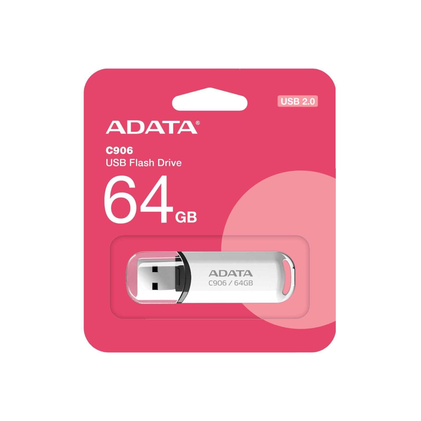 ADATA C906 64GB USB 2.0 White