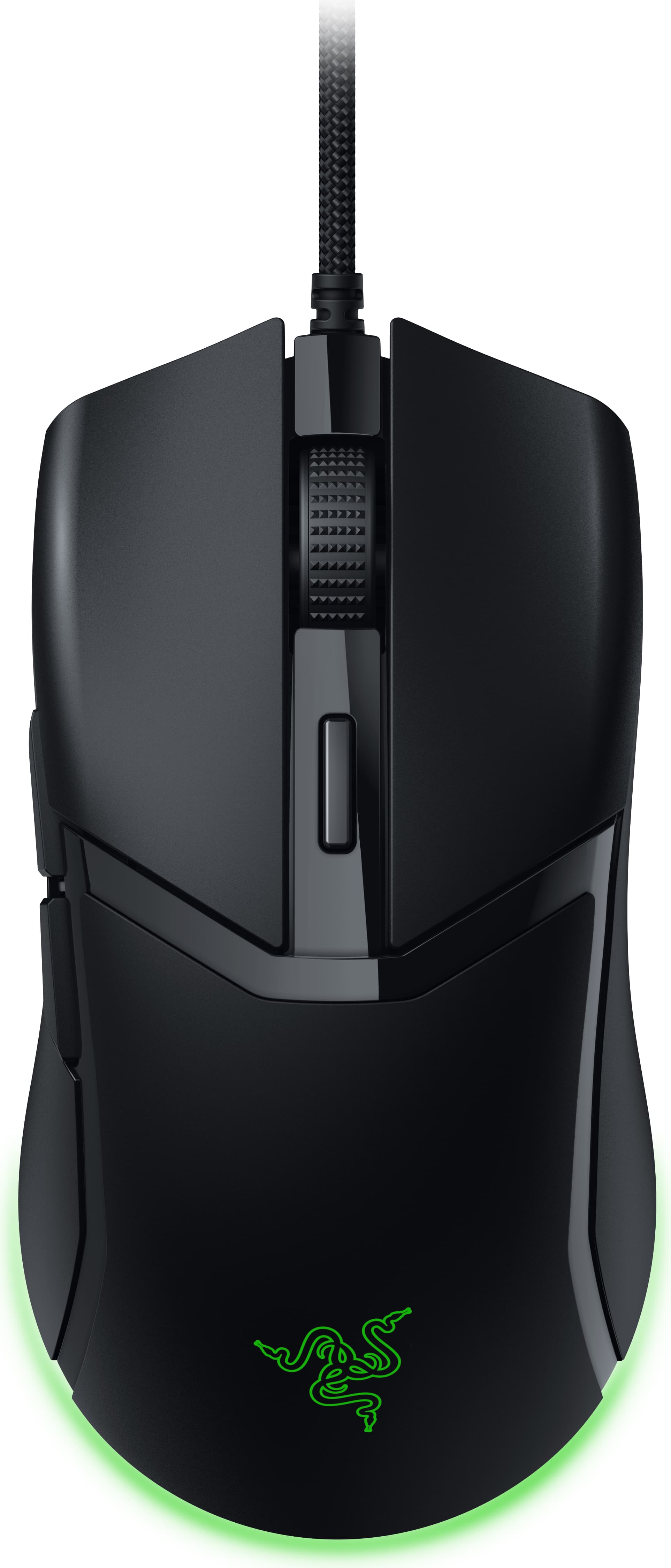 Мишка Razer Cobra, оптична (8500 dpi), USB, подсветка, черна