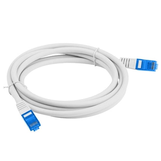 Lanberg patch cord CAT.6A FTP LSZH CCA 2m Fluke Passed, grey