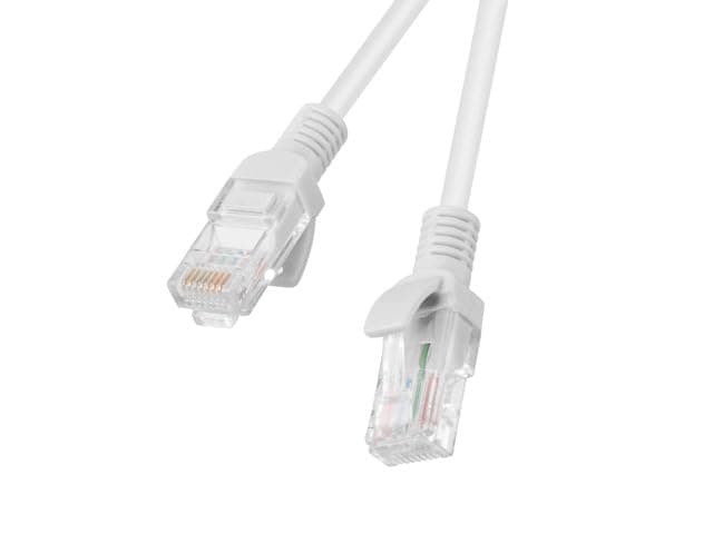 Lanberg patch cord CAT.6 UTP 0.25m 10pcs, grey