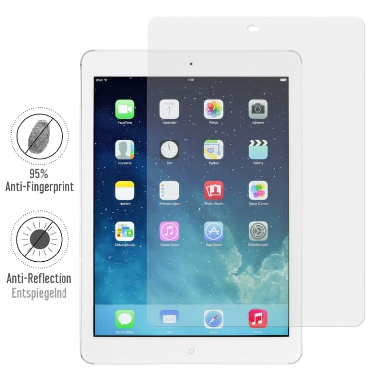 Матово защитно покритие за iPad Air, iPad Air 2, iPad Pro 9.7 - Artwizz ScratchStopper AntiFingerprint Matt