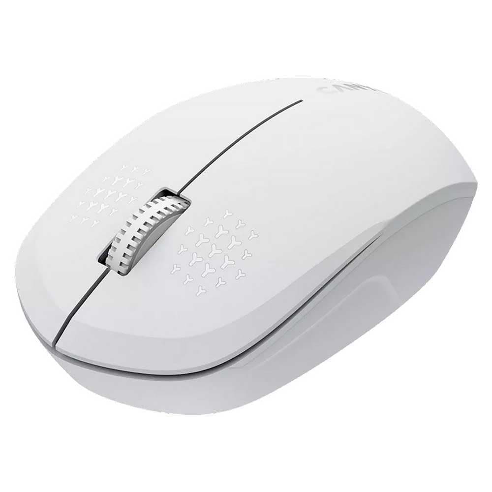 Мишка Canyon MW-04 (CNS-CMSW04W), оптична (1200dpi), безжична, Bluetooth, бяла