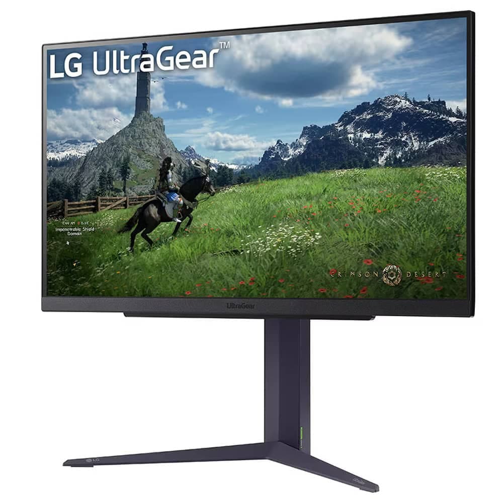 LG 27GS85Q-B, 27", UltraGear QHD Nano IPS, 1ms, AG, QHD (2560x1440), 200Hz, HDR 400, 1000:1, 400cd/m2, DCI-P3 98%, USB3.0 (1up/2down), AMD Free-sync, NVIDIA G-Sync, HDMI, DisplayPort, Height adjustment, Tilt, Pivot, Headphone Out, Black