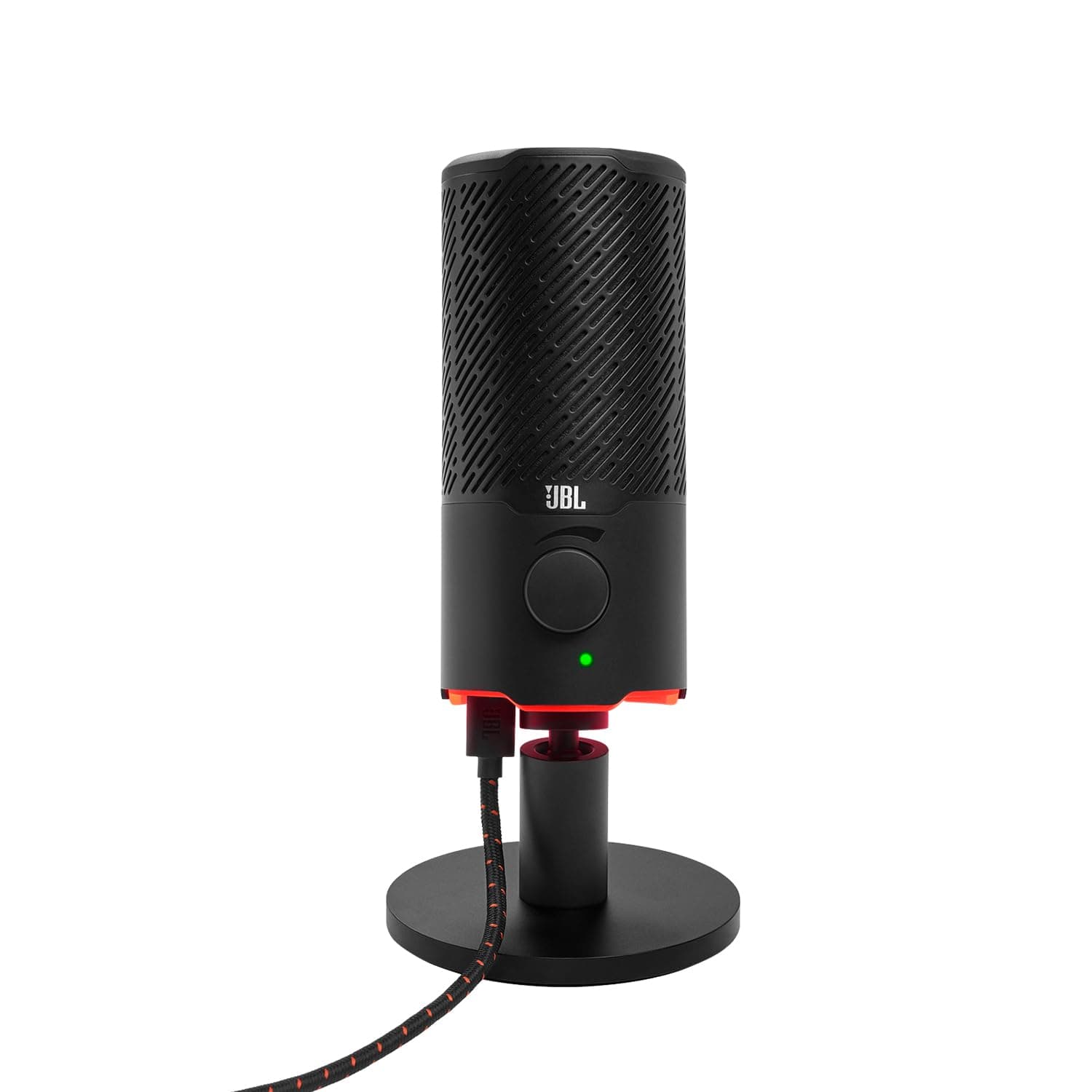 JBL QUANTUM Stream - Dual pattern premium USB microphone for streaming, recording and gaming