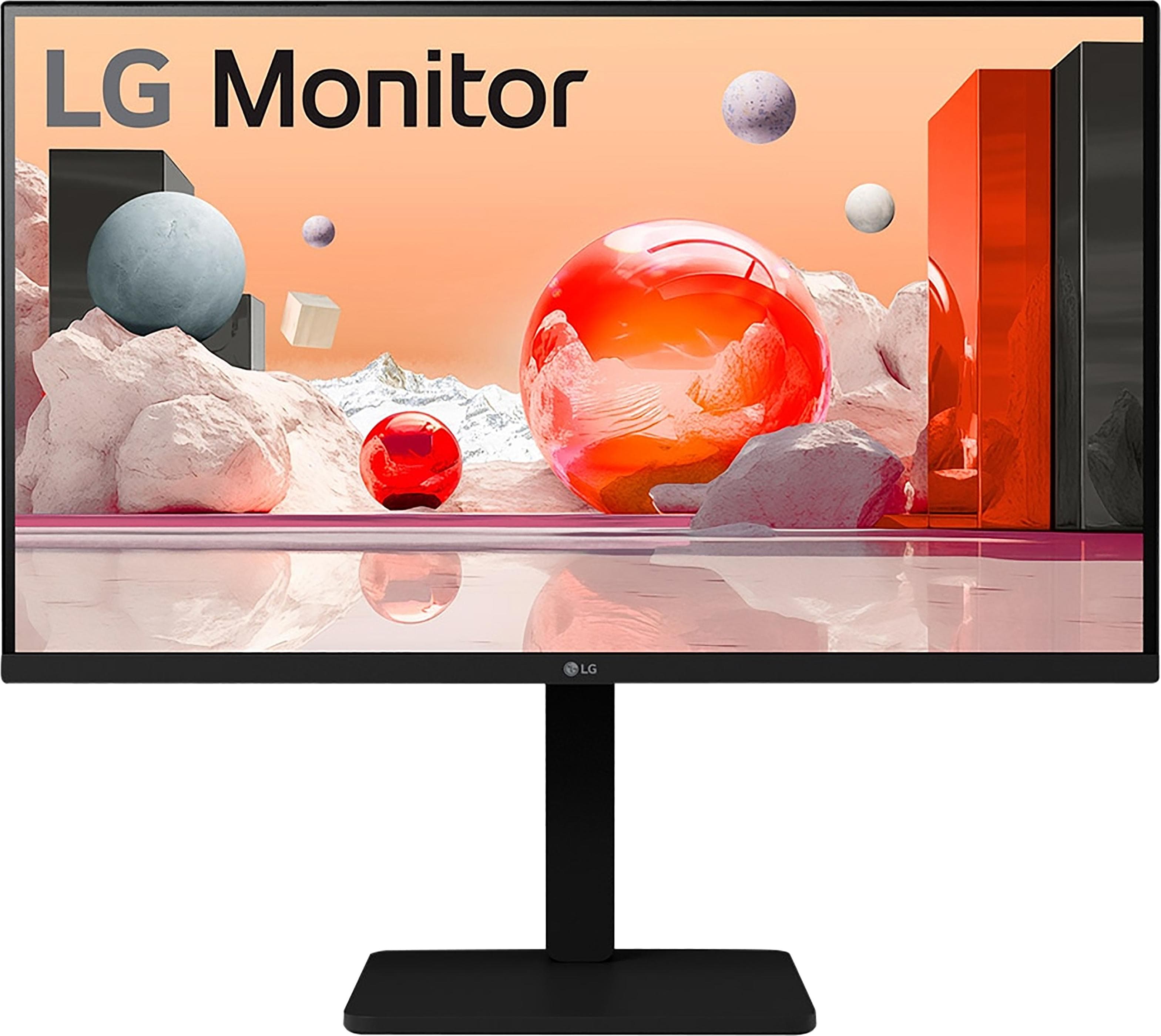LG 27BA550-B, 27" IPS LED AG, 5ms GTG, 1300:1, 250cd/m2, Full HD 1920x1080, 100Hz, sRGB 99%, Usb Hub, D-Sub, Display Port, HDMI, Speakers 2Wx2, Reader Mode, Tilt, Swivel, Height Adjustable, Pivot, LG Switch app, Headphone Out, Black