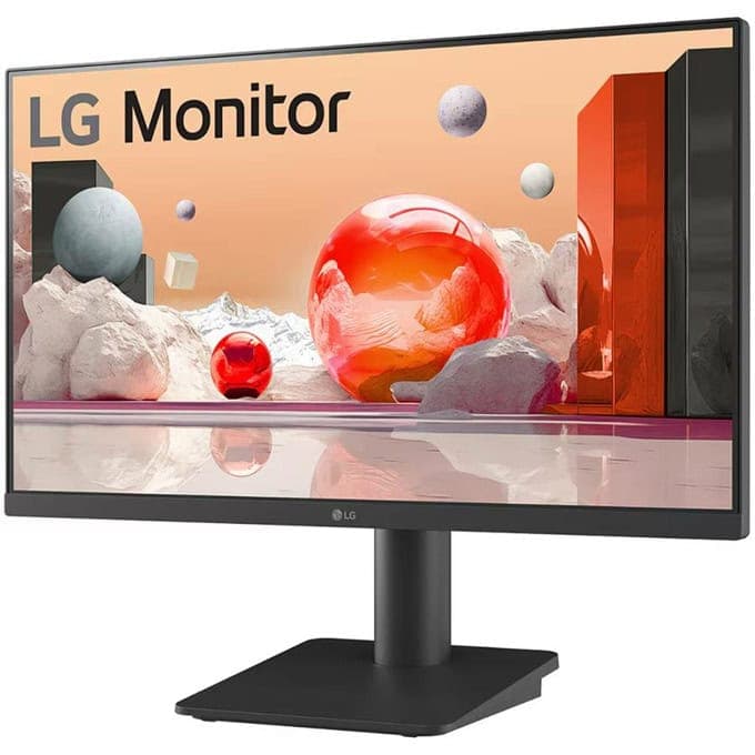 LG 27MS550-B, 27" IPS, 5ms (GtG at Faster), 100Hz, 1000:1, 250 cd/m2, Full HD 1920x1080, NTSC 72%, Speacers 2Wx2, Flicker Safe, Reader Mode, HDMI, Headphone Out, Tilt, Height Adjustable, Black
