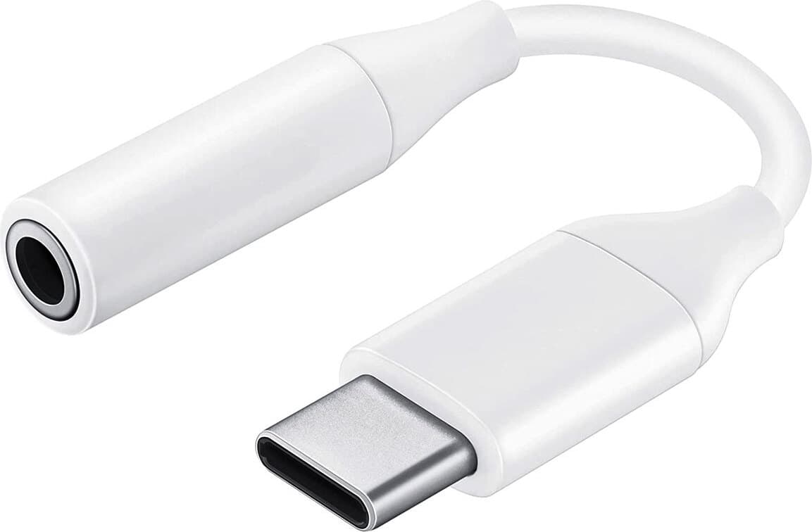 Адаптер Samsung EE-UC10JUWEGWW, USB Type C(м) към 3.5 мм аудио жак, бял