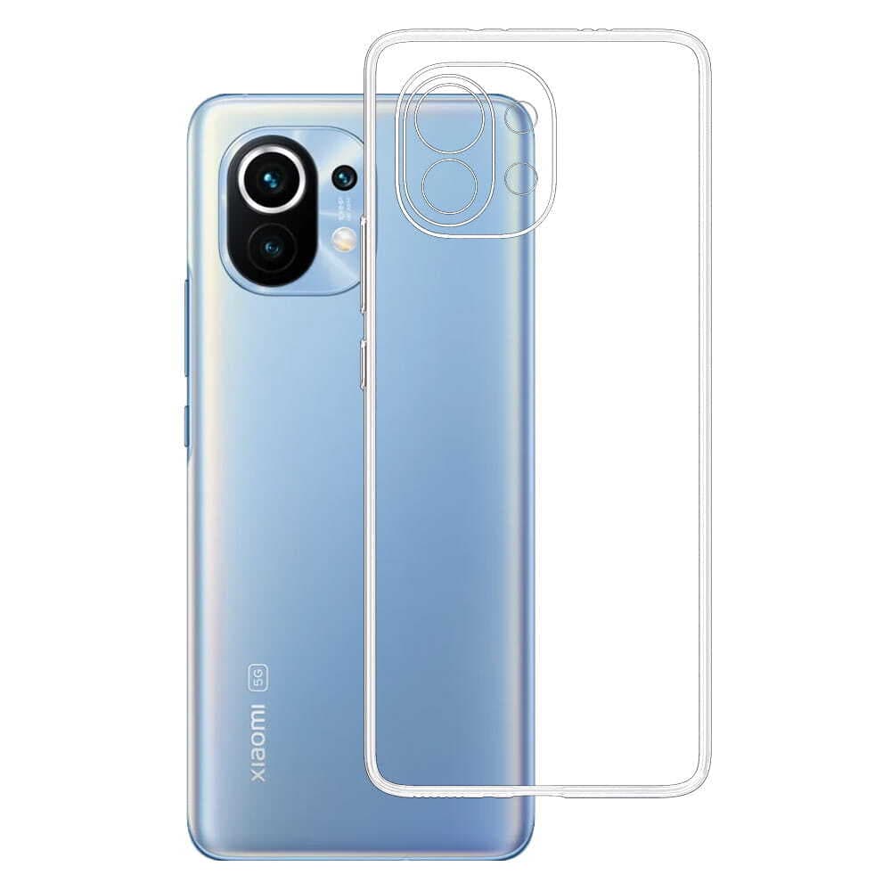 Силиконов (TPU) калъф за Xiaomi Mi 11 - 3MK Clear Case (прозрачен)