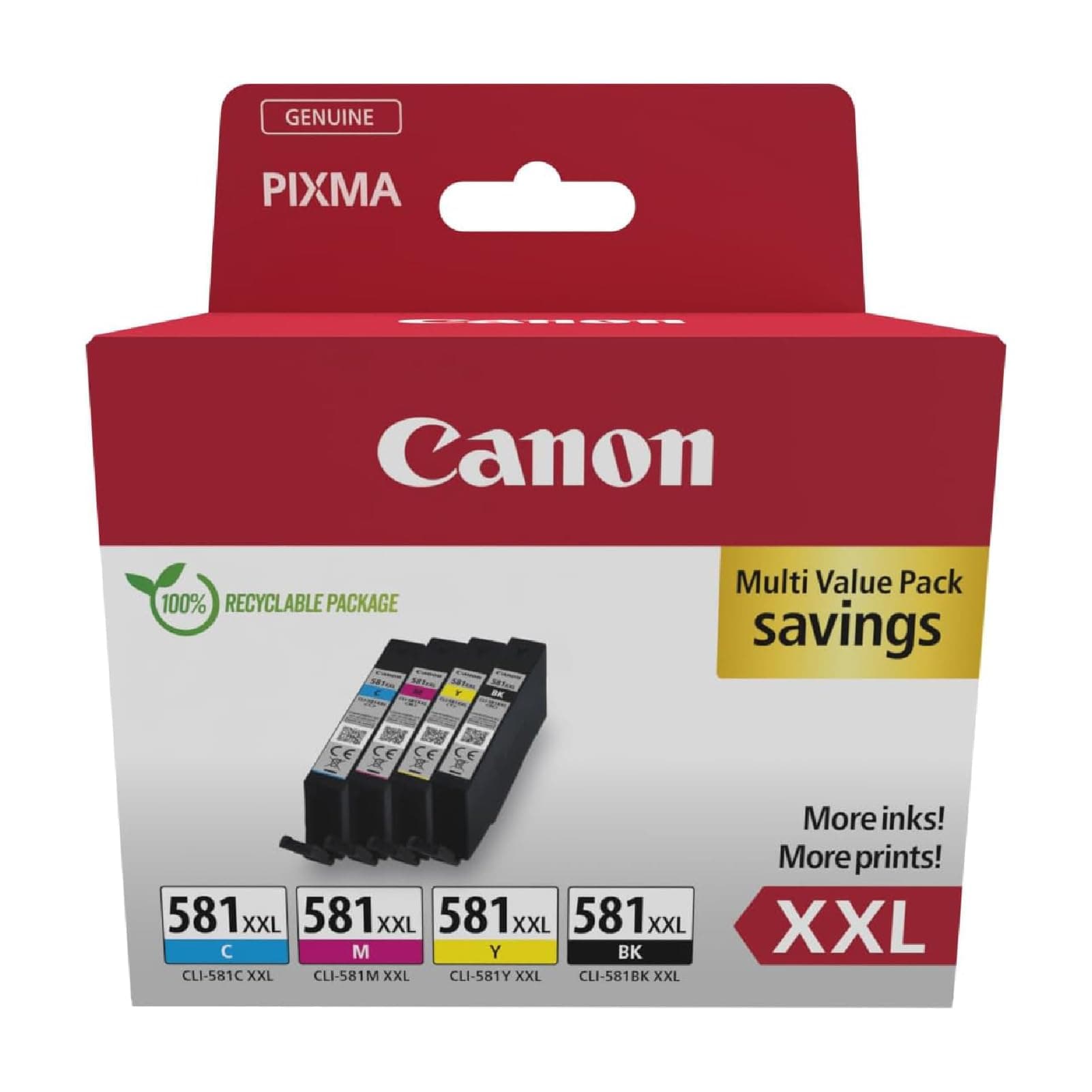 Canon CLI-581 XXL BK/C/M/Y Multi Pack