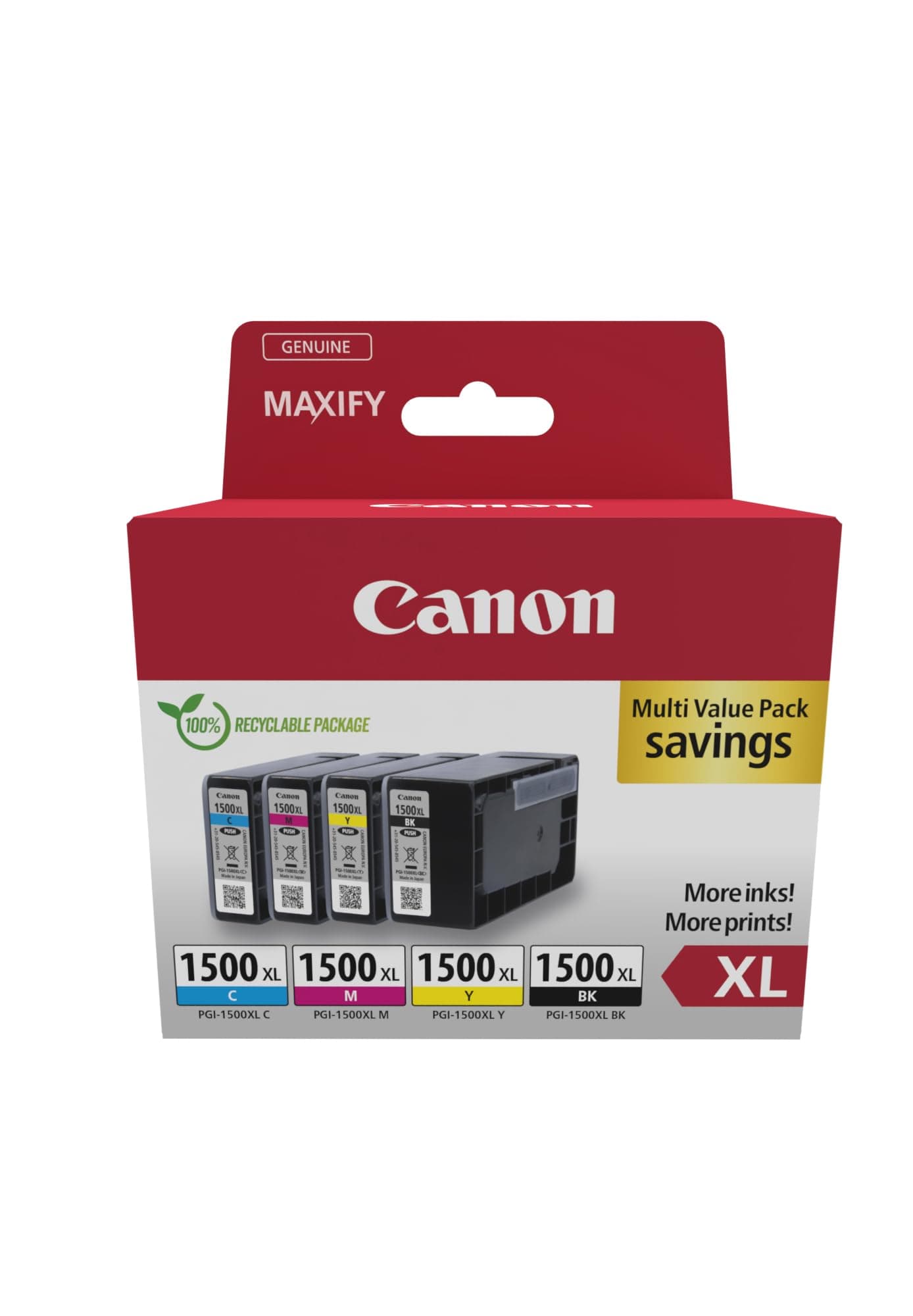 Canon PGI-1500XL BK/C/M/Y Multi Pack