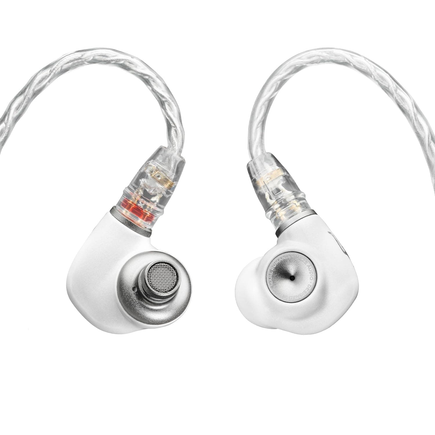 Слушалки Meze Audio Alba, Jack 3.5mm, 10.8mm говорители, позлатен конектор, бели