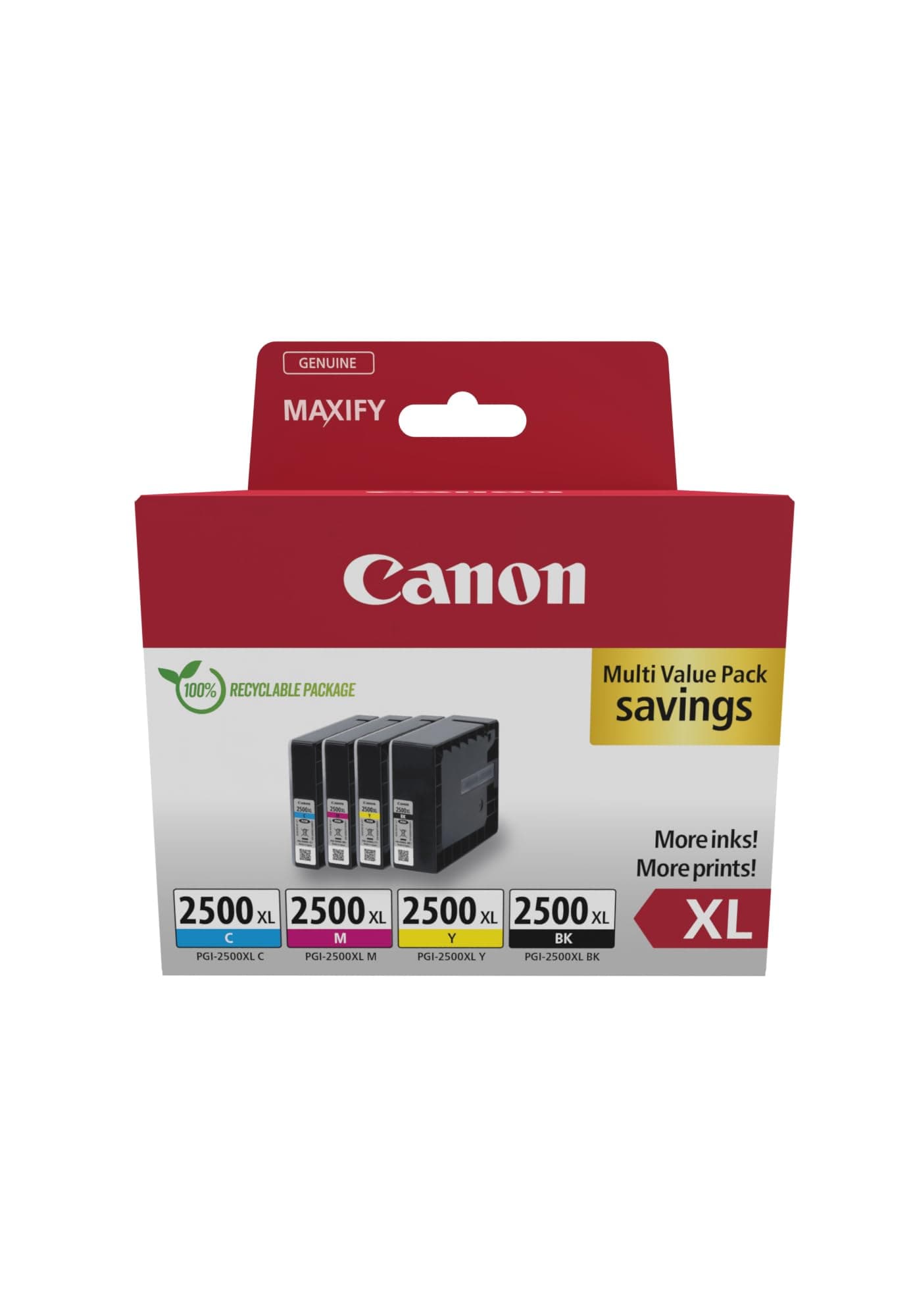Canon PGI-2500XL BK/C/M/Y Multi Pack