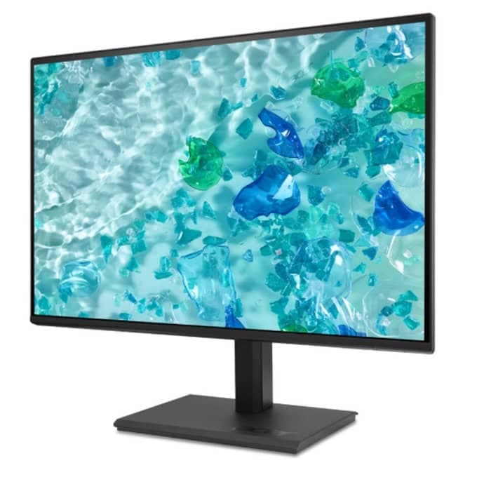 Acer Vero B247YGbmiprx, 23.8" IPS LED, ZeroFrame FHD (1920x1080) AG, 4ms (GTG), 120Hz, 100M:1, 1500:1, 250nits, 99% sRGB, Flicker-Less, BlueLightShield,HDMI, VGA, DP, Speakers 2x2W, Audio In/Out, ERGOstand, TUV, Energy Efficiency Class C, VESA, Black