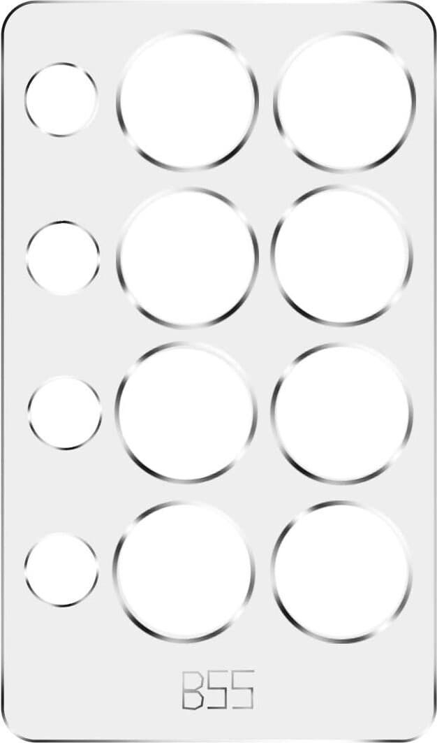 Предпазни стъклени защитни покрития за камерата на Motorola Edge 30 Fusion - 3MK Lens Protection Hybrid Glass Set (4 комплекта)