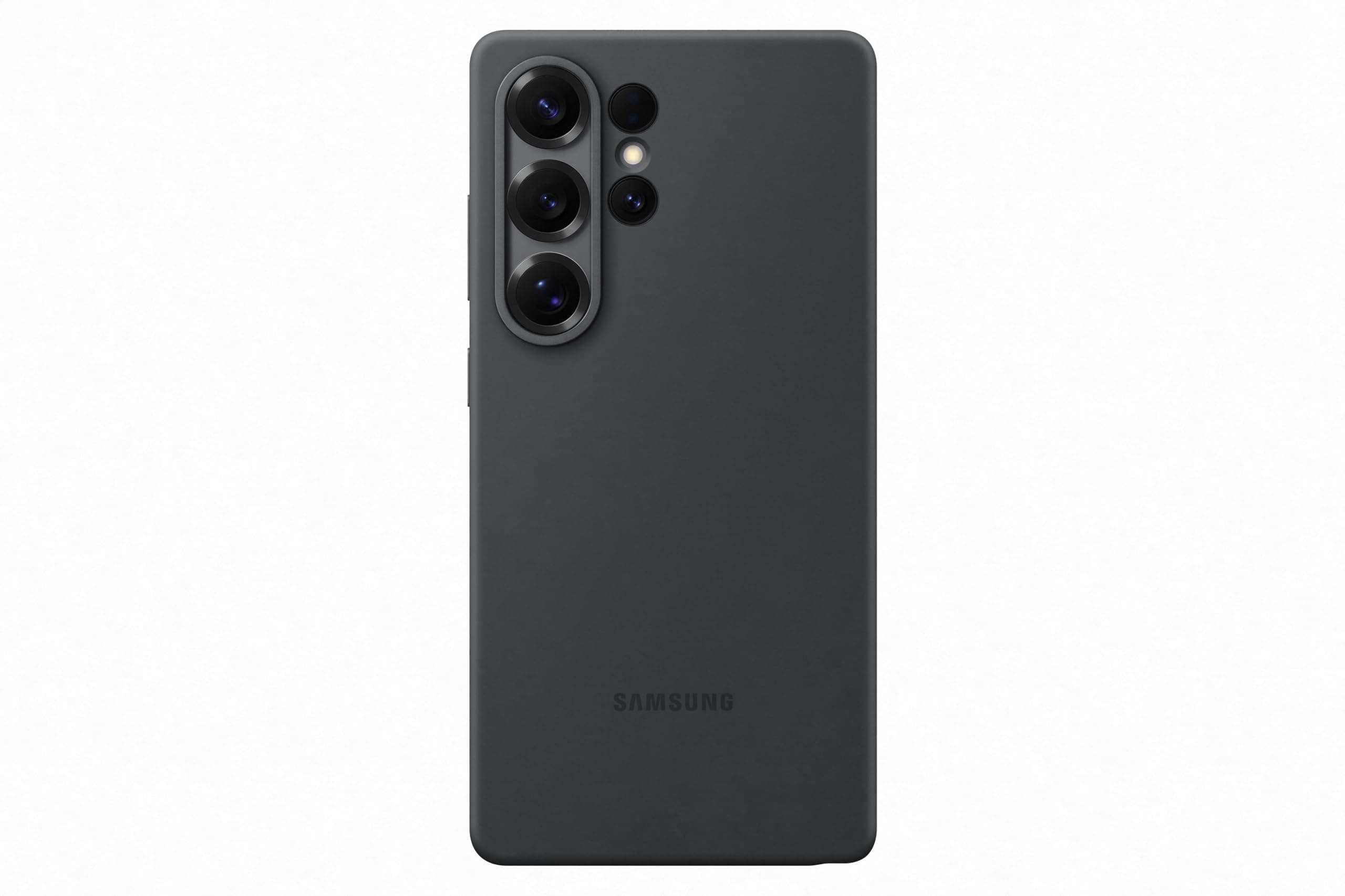 Силиконов черен калъф за Samsung Galaxy S25 Ultra