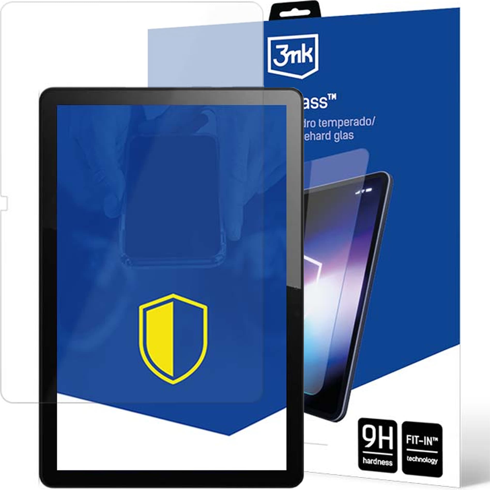Калено стъклено защитно покритие за дисплея на Lenovo Tab M10 10.1 3rd Gen (2022) - 3mk HardGlass Tempered Glass 9H Screen Protector (прозрачен)
