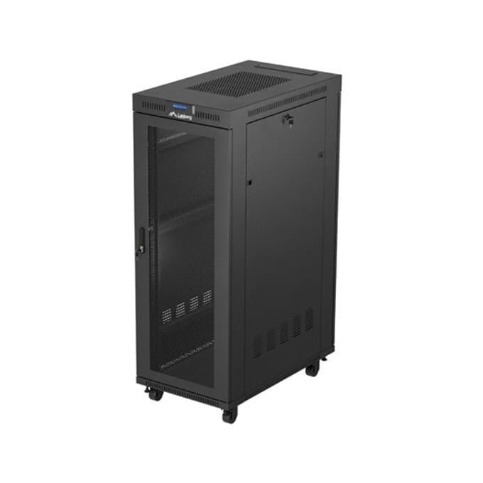 Lanberg rack cabinet 19" free-standing 32U/600X1000 (FLAT PACK) with mesh door LCD black